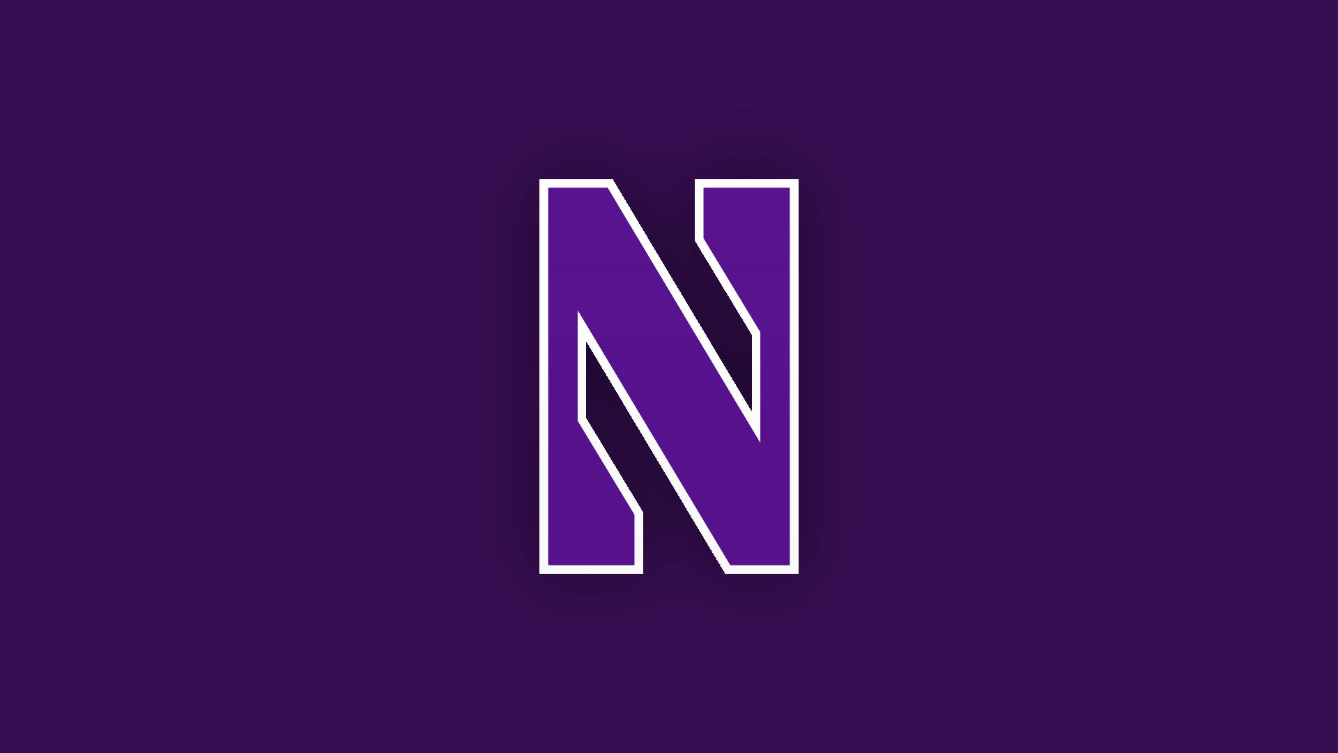 Northwestern University N Logo Wallpaper