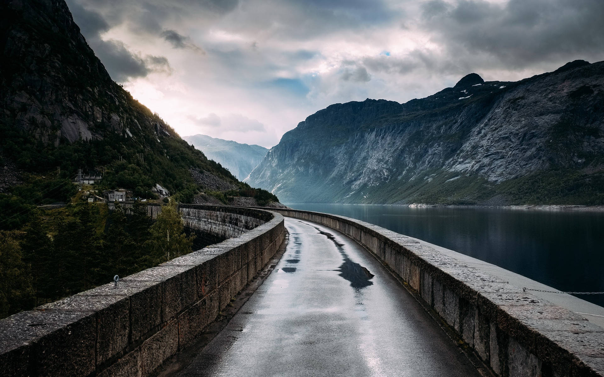 Norway Ringedals Dam Wallpaper