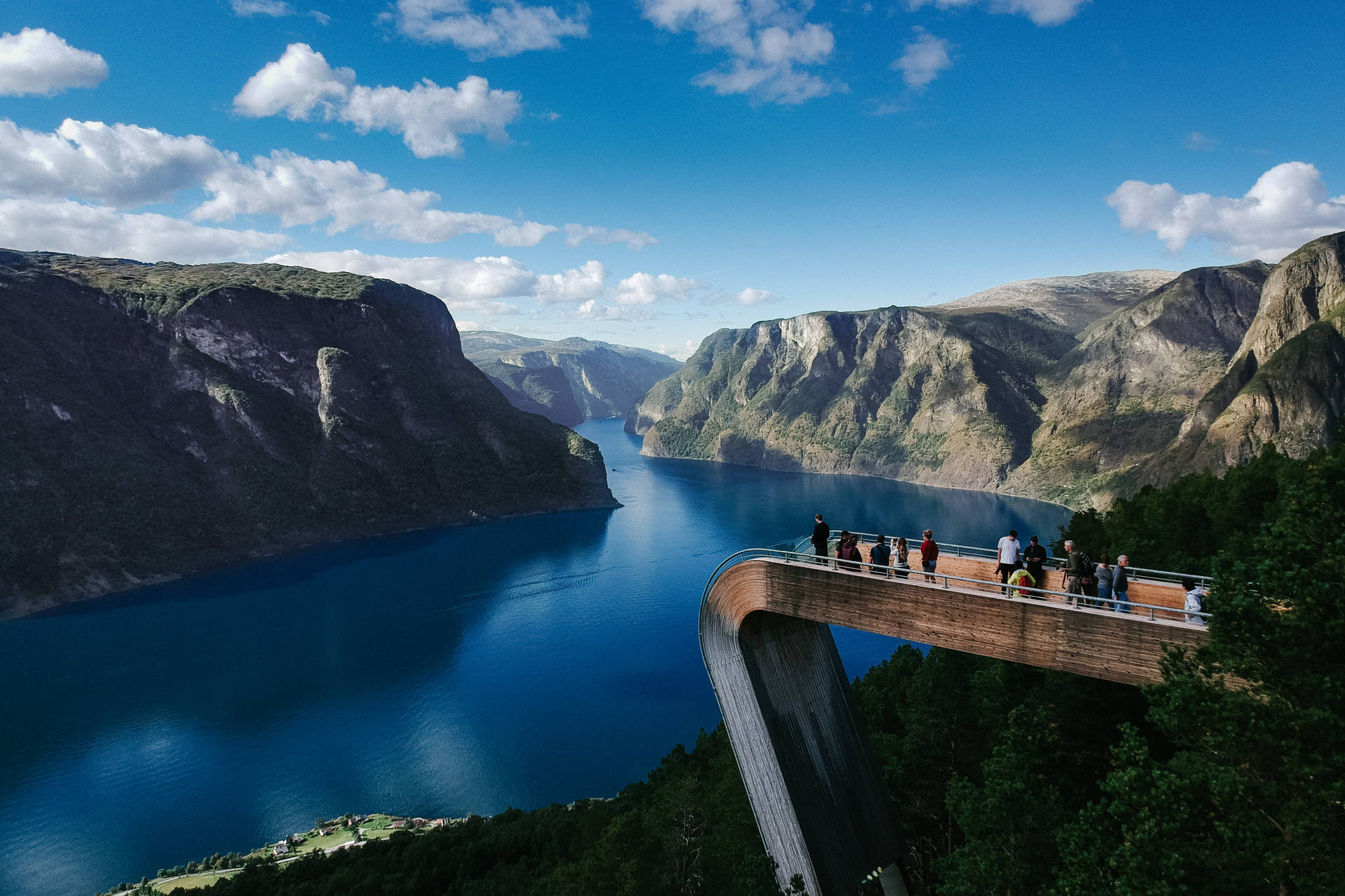 Norway Stegastein Viewpoint Wallpaper