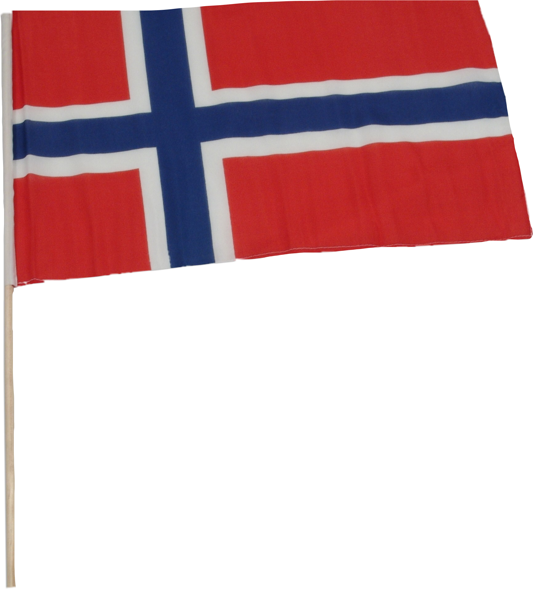 Norwegian Flag Display PNG