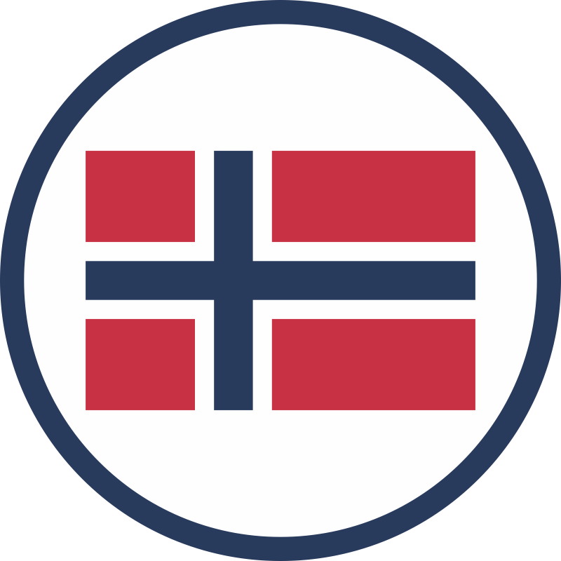 Norwegian Flag Graphic PNG