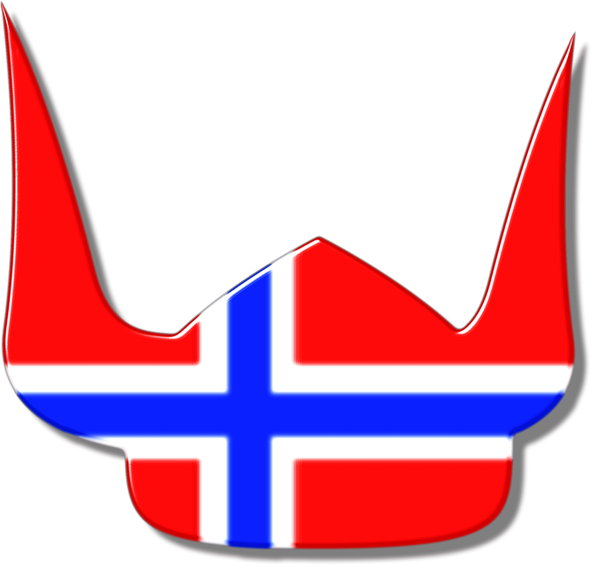 Download Norwegian Flag Viking Helmet | Wallpapers.com