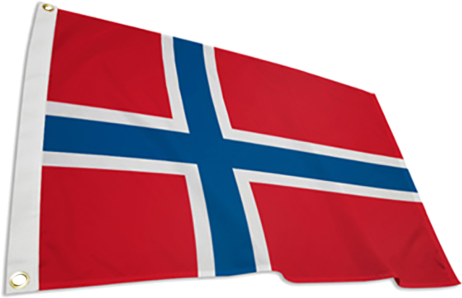 Norwegian Flag Waving PNG