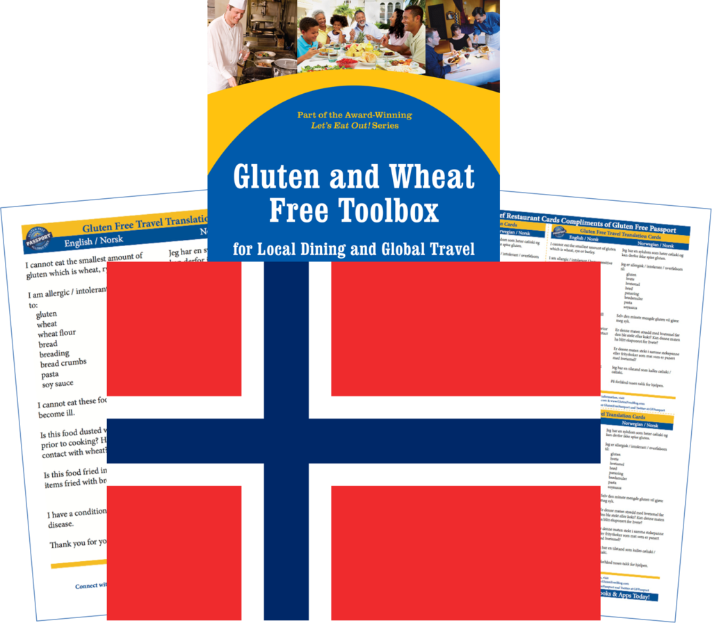 Norwegian Gluten Free Travel Toolbox PNG