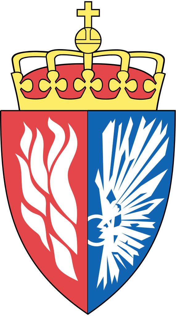 Norwegian Royal Arms Shield PNG