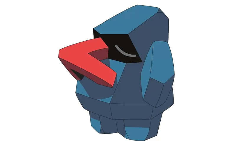 Nosepass - the Blue Rocky Magnet Pokémon Wallpaper