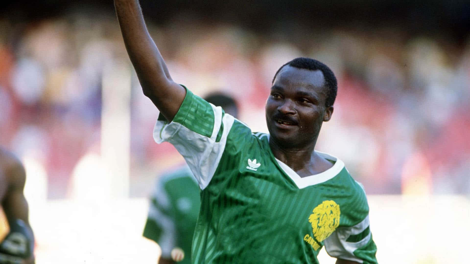 Roger Milla – An African Football Icon Wallpaper