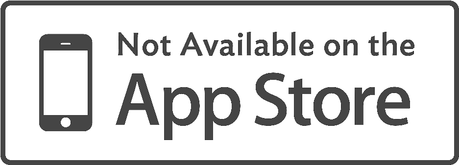 Not Availableon App Store Sign PNG