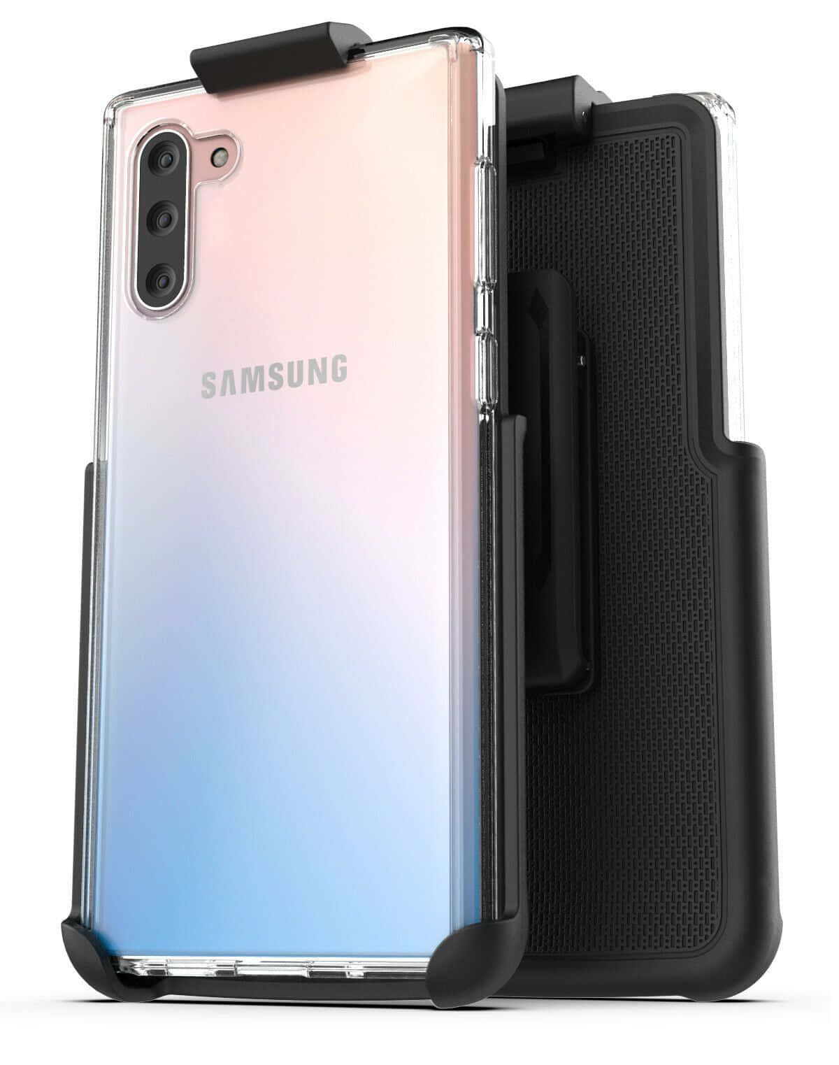 Samsunggalaxy Note 10 Hülle Mit Holster Und Halter
