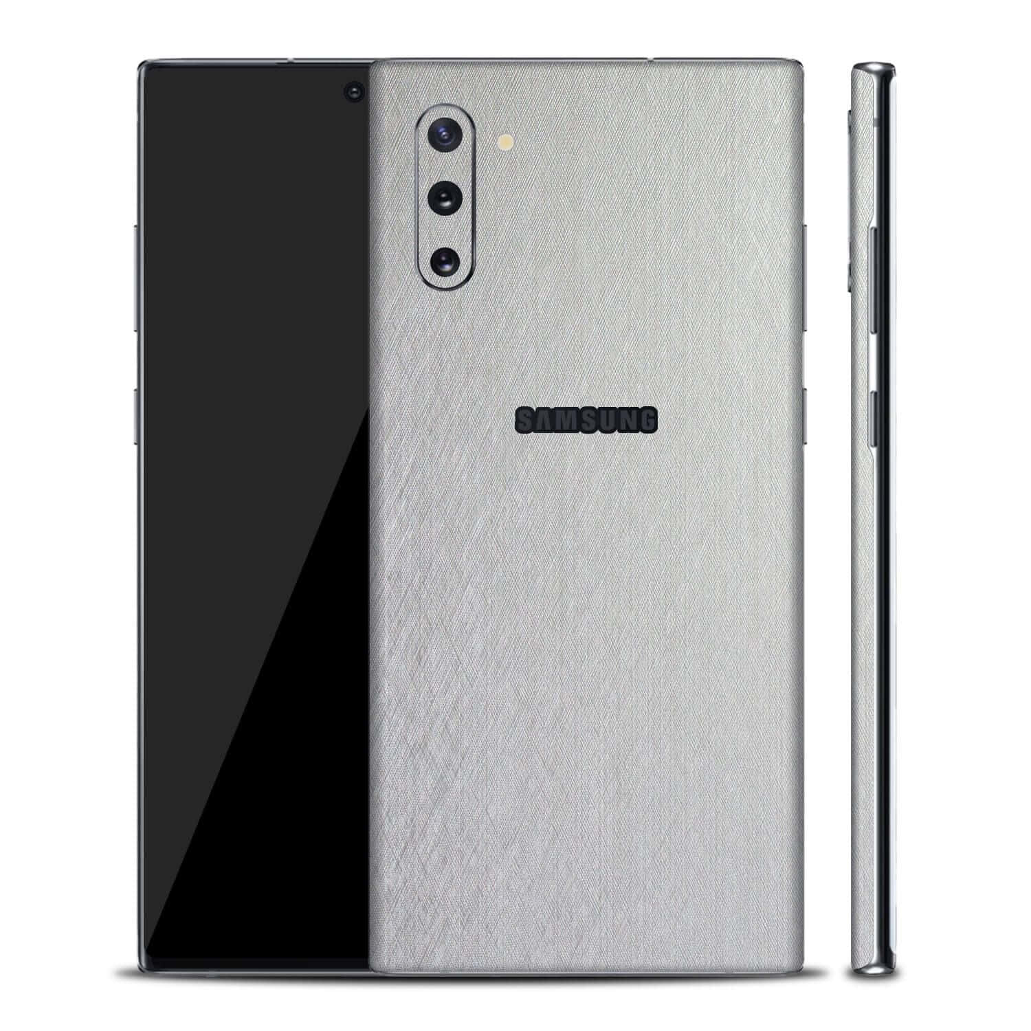 Samsung Note 10 Silver Back Cover
