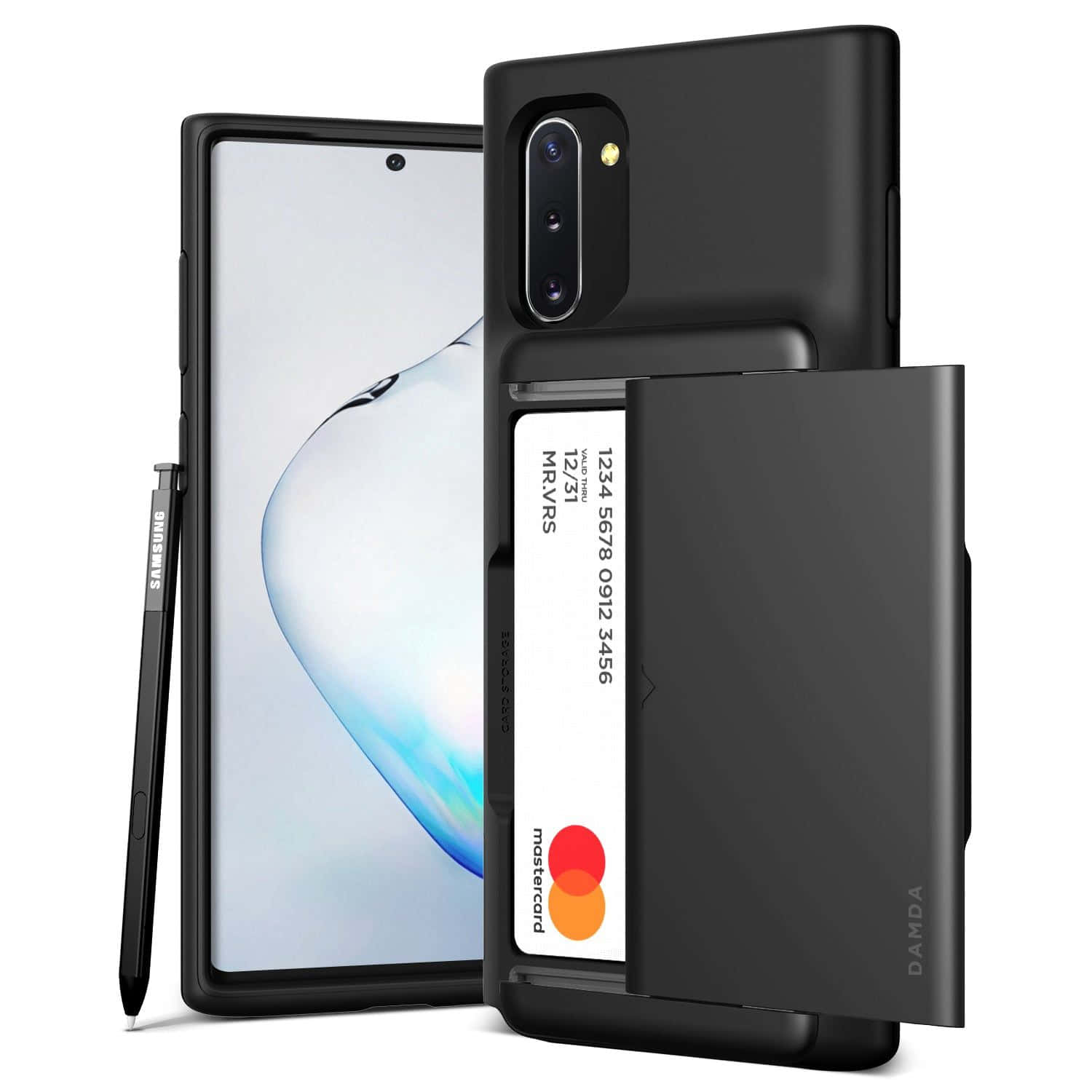 Samsung Note 10 Case With Credit Card Holder And Card Slot