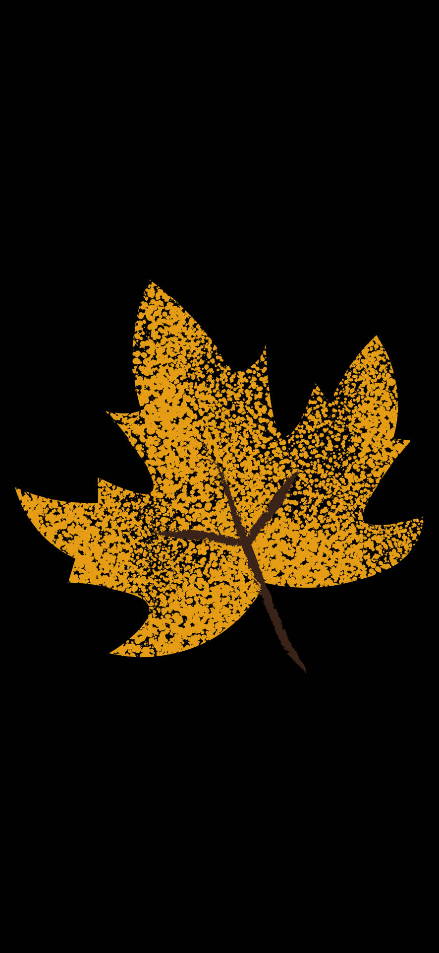 Note 10 Plus Gold Leaf Wallpaper