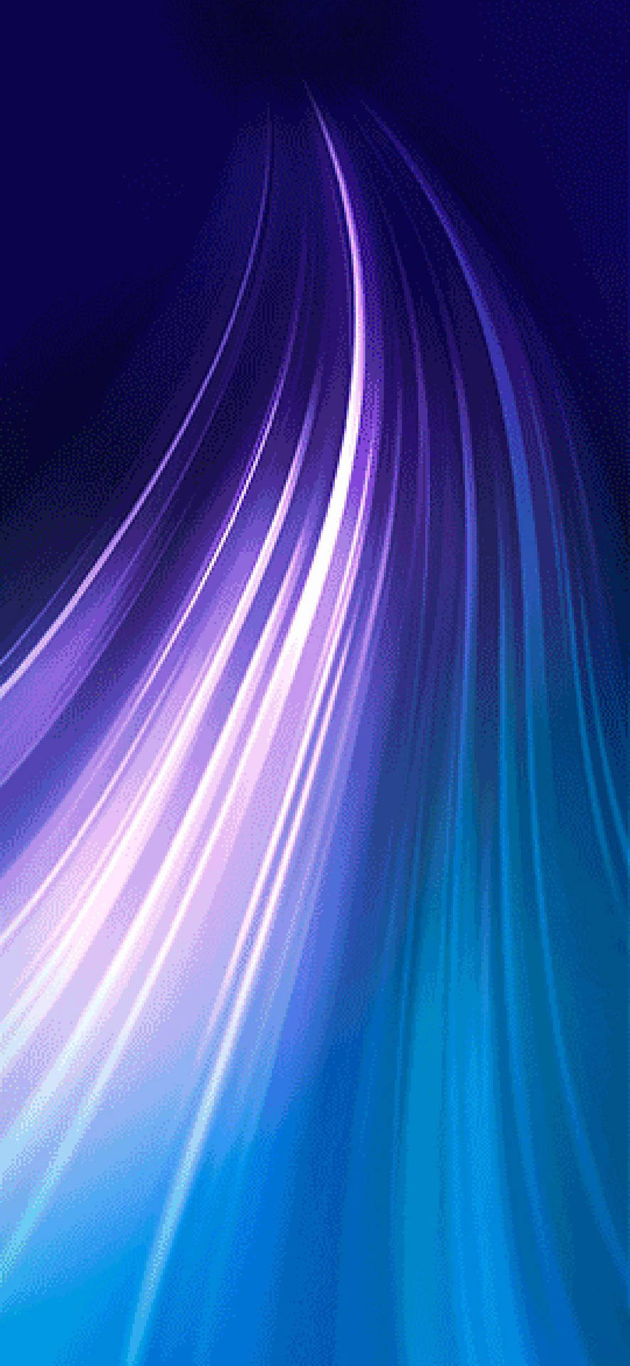 Note 8 Purple Light Waves