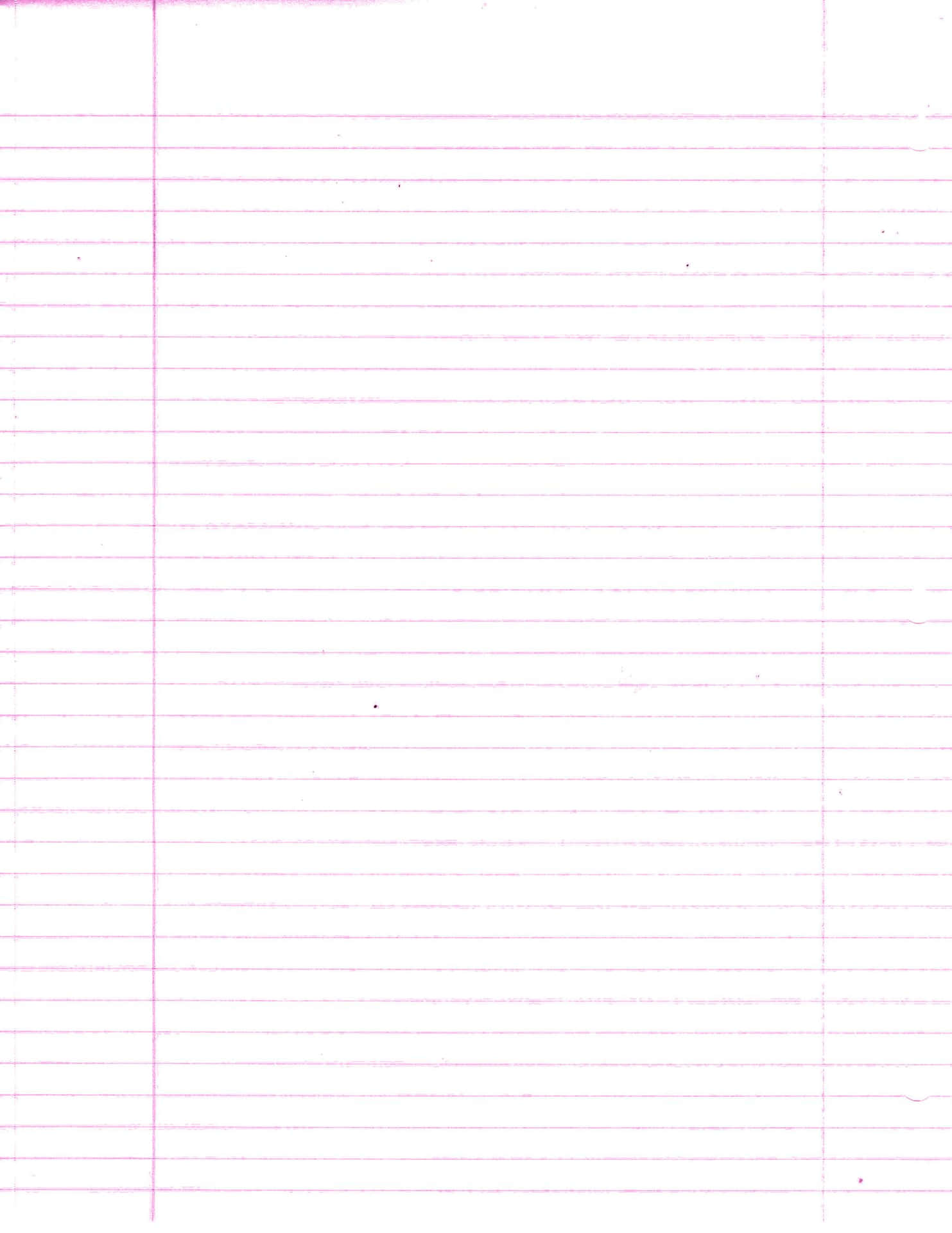 Notebook Paper Background