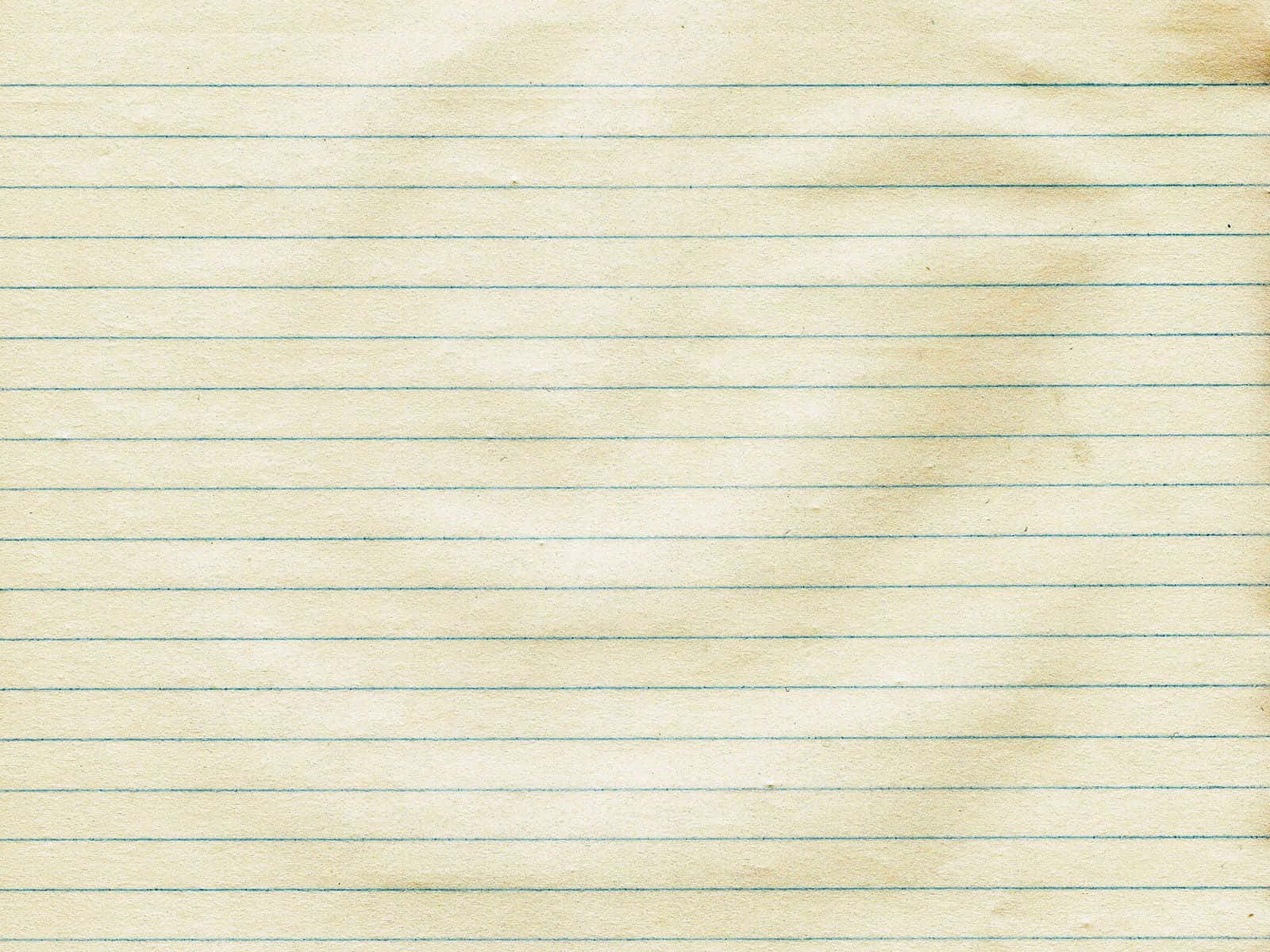 Light Yellow Notebook Paper Background