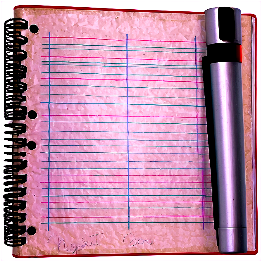Notebook Paper Sheet With Lines Png Fka PNG