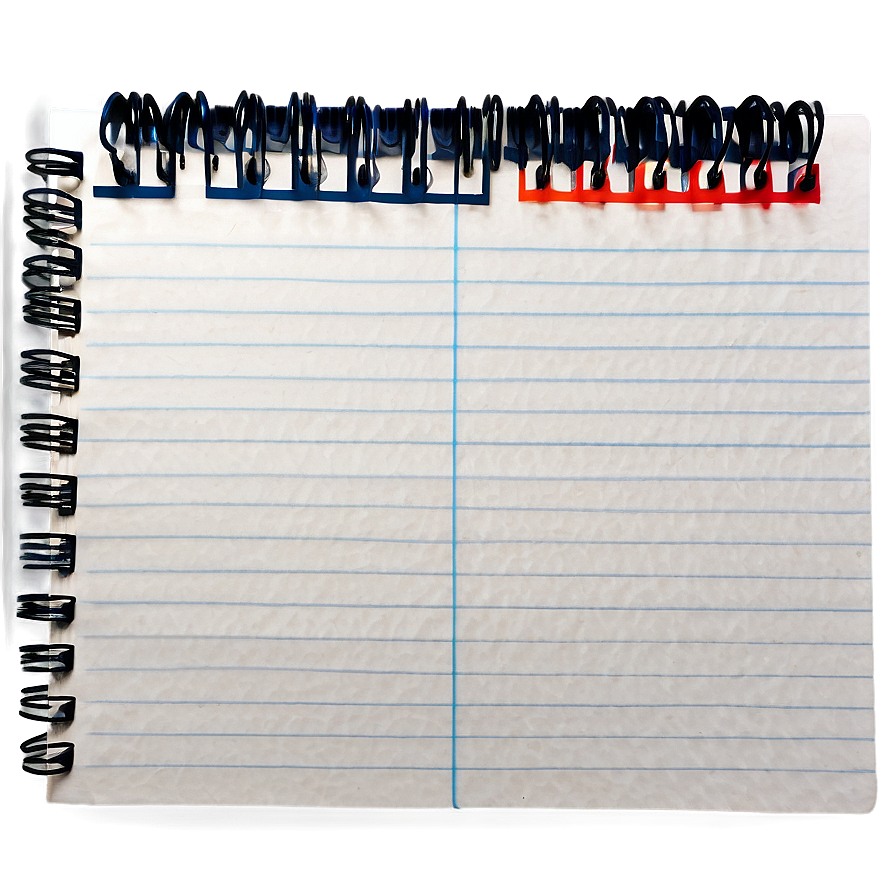 Notebook Paper With Border Png Aab PNG