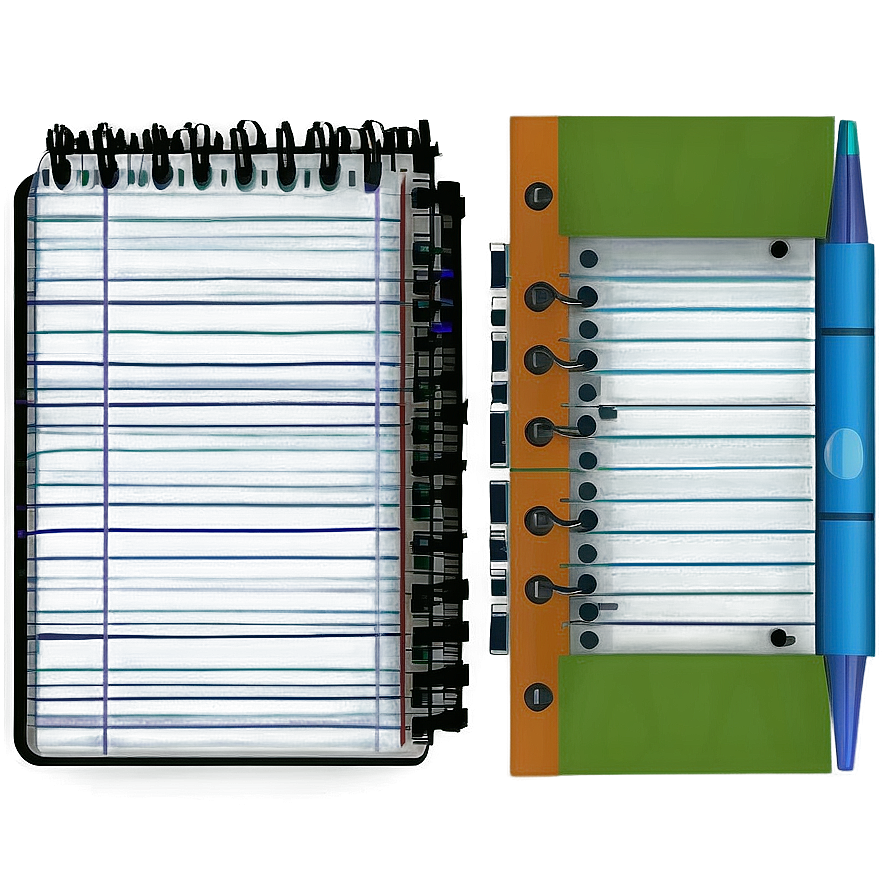 Notebook Paper With Margin Png Rlm PNG