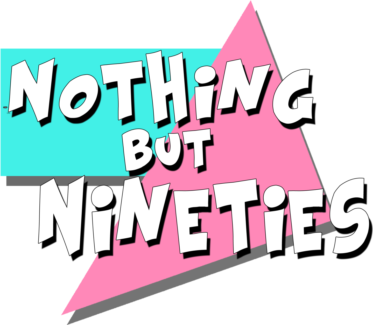 Nothing But Nineties Graphic PNG