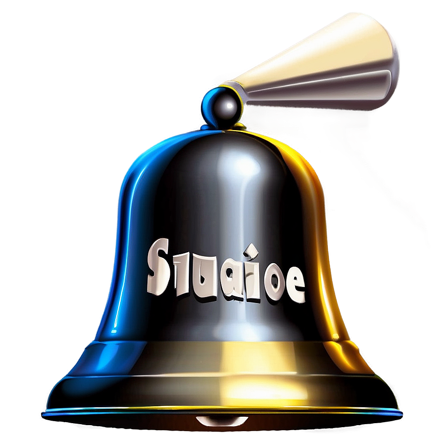 Notification Bell Illustration Png Eof PNG