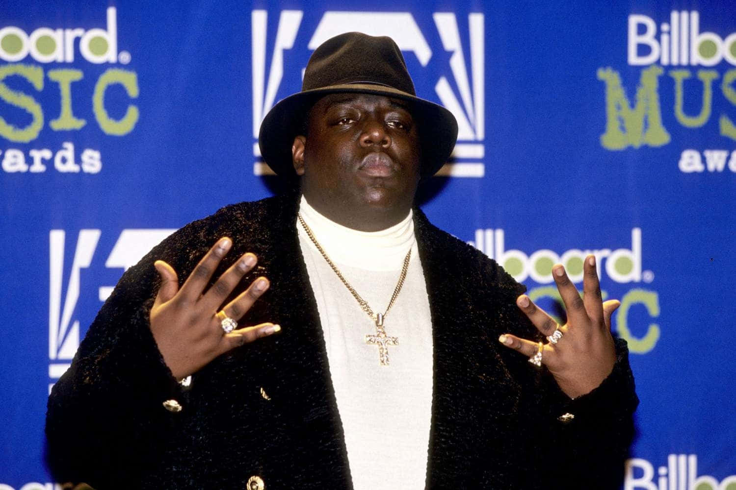 Notorious_ B I G_at_ Billboard_ Music_ Awards Wallpaper