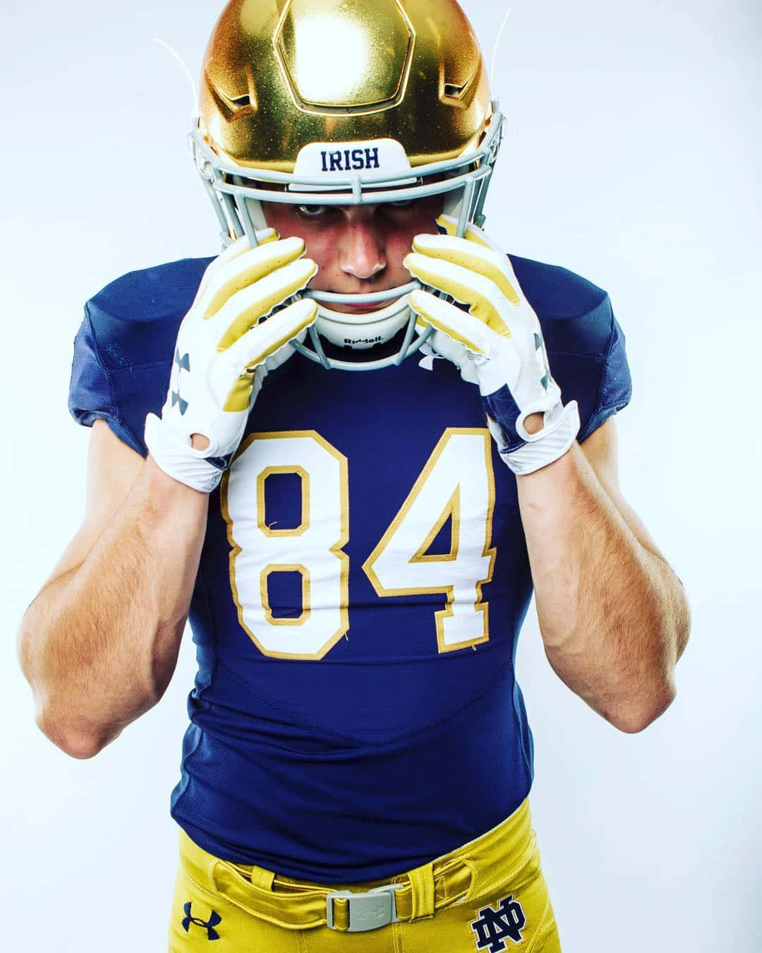 Notre Dame Football Player84 Wallpaper