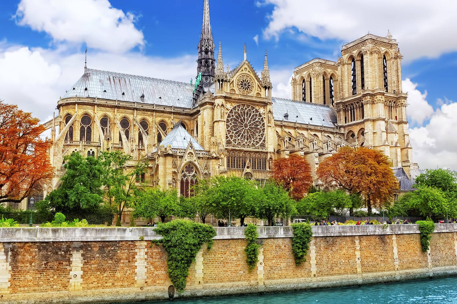 Notre Dame 1600 X 1066 Wallpaper