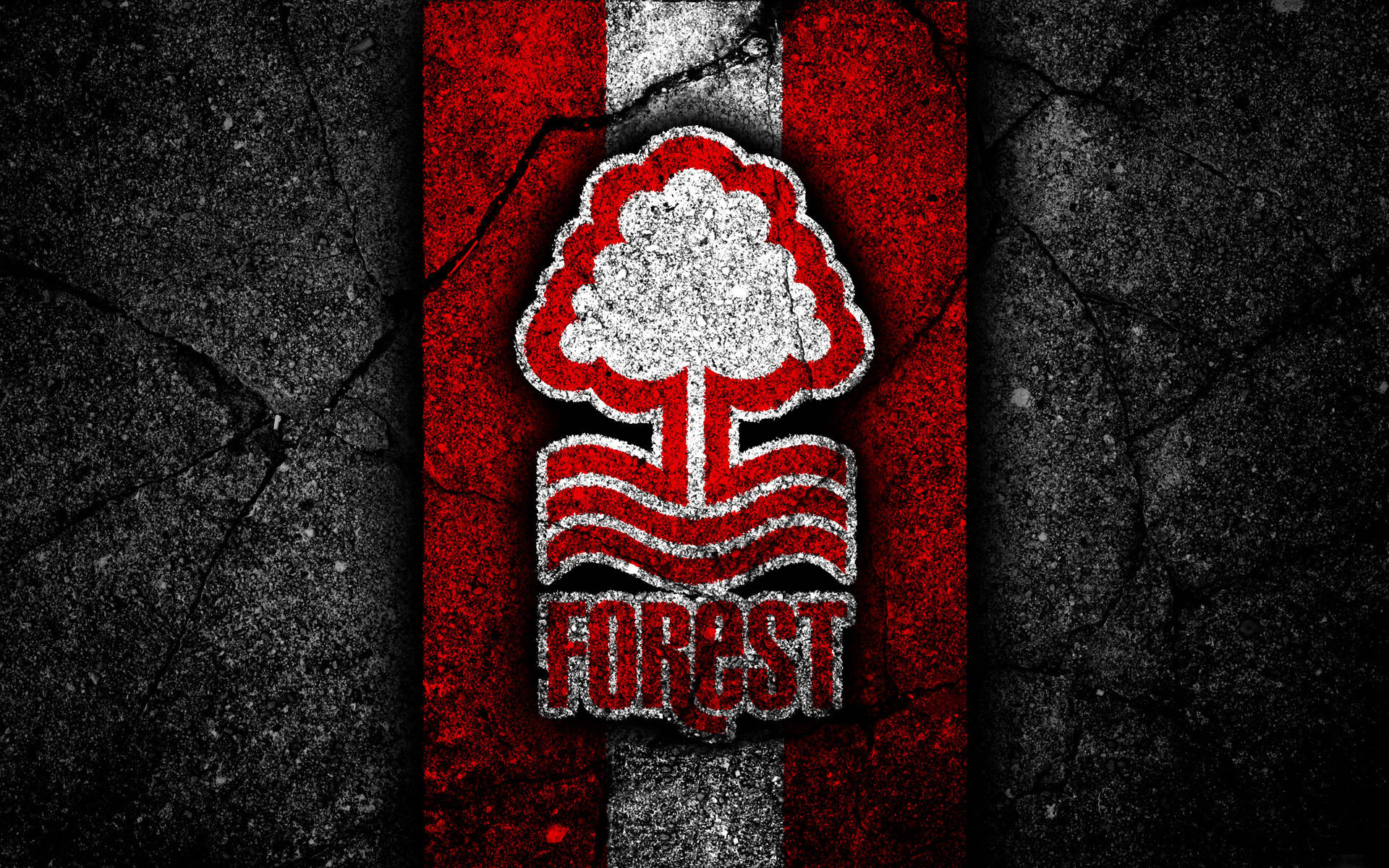 Nottingham Forest FC Vejen til Pokalen tegneserietapet Wallpaper