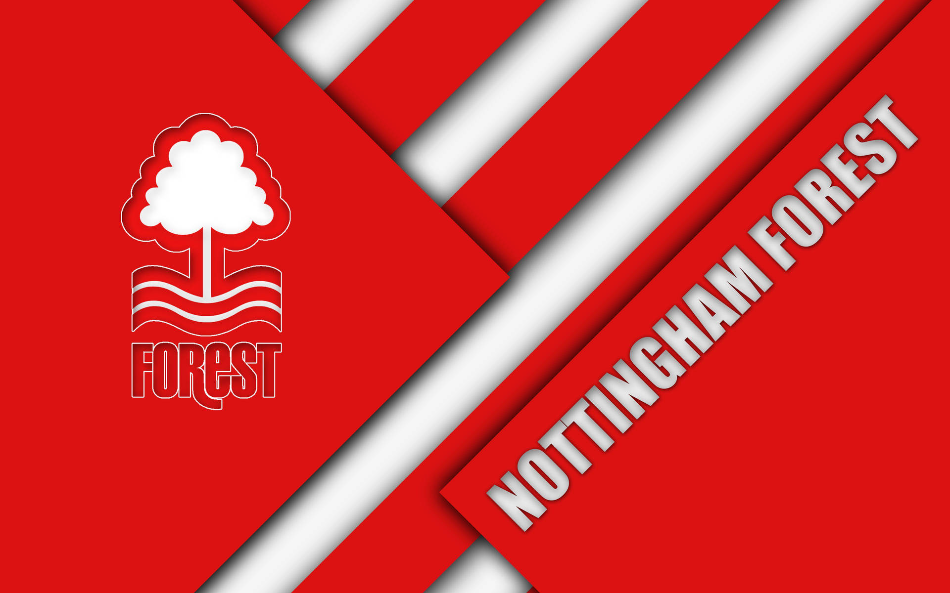 Nottingham Forest FC Shapes Wallpaper