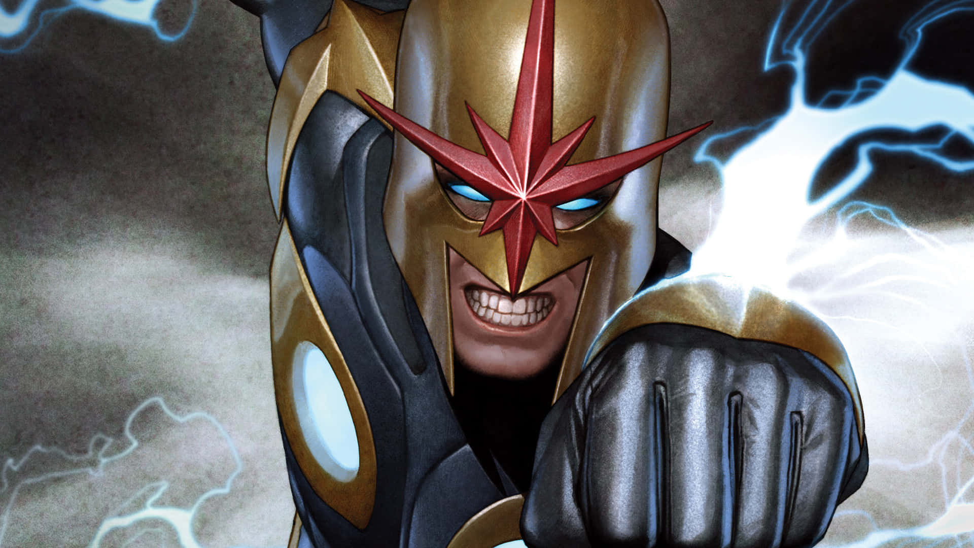 The Brave and Fearless Nova Corps Wallpaper