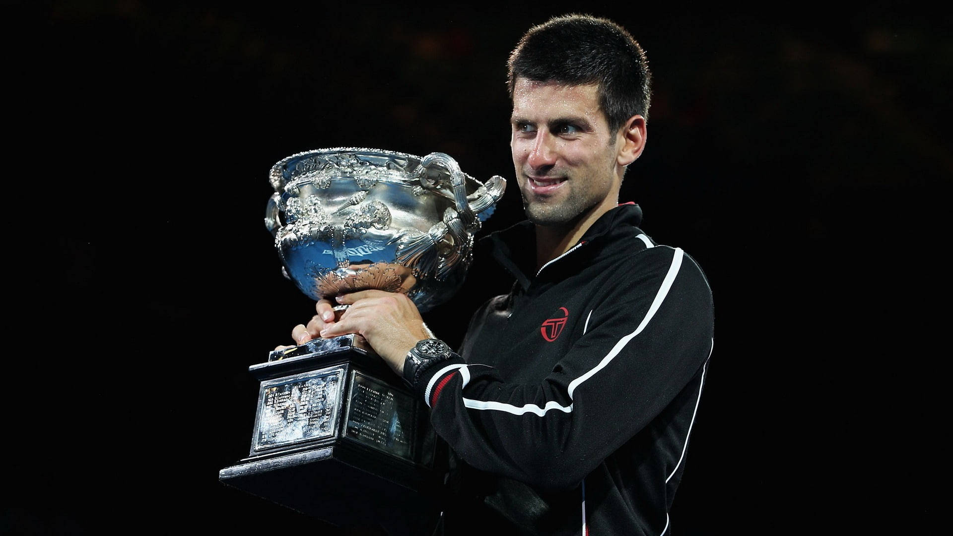 Novak Djokovic Australian Open Champion Wallpaper