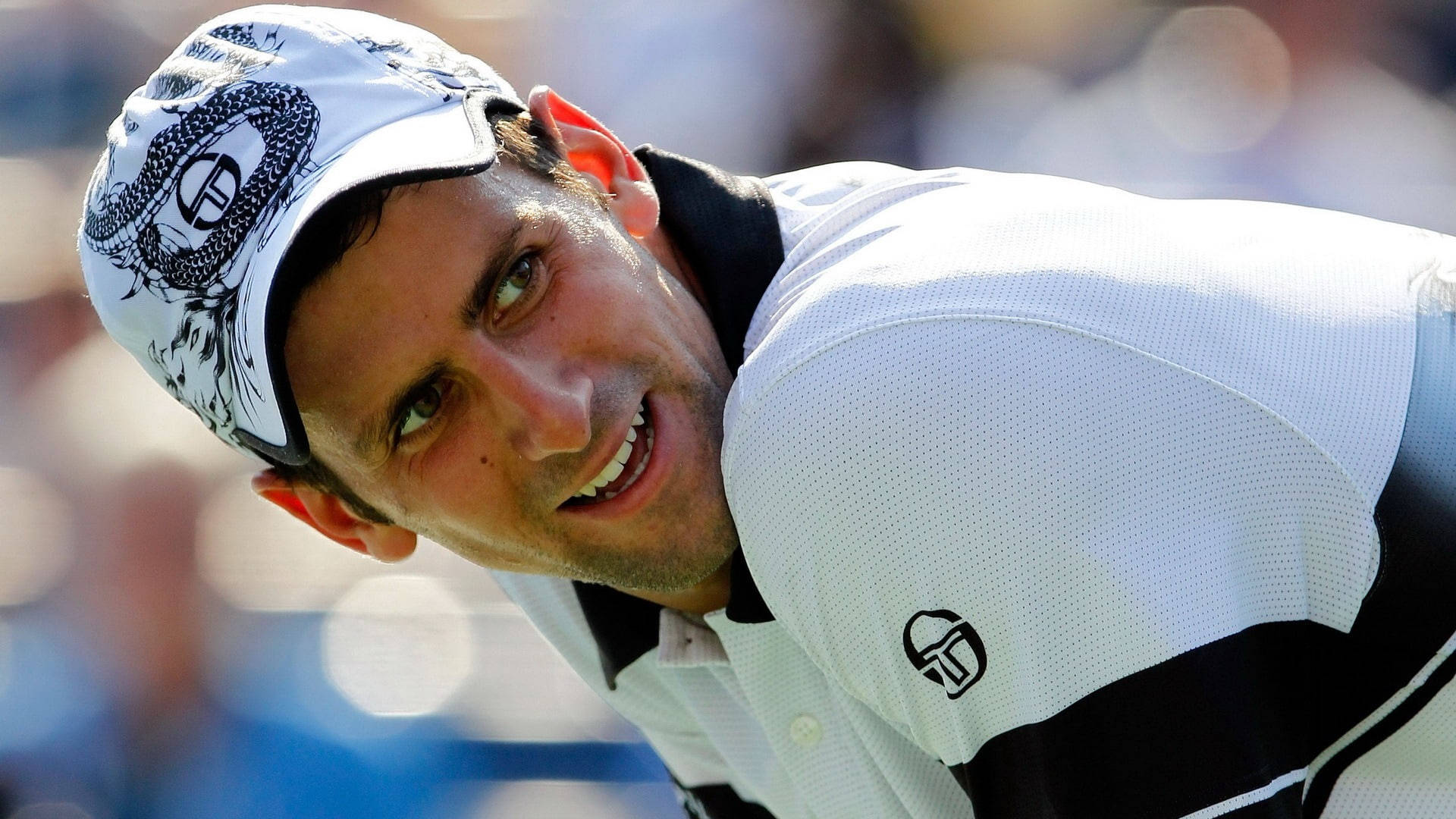 Novak Djokovic Closeup Background