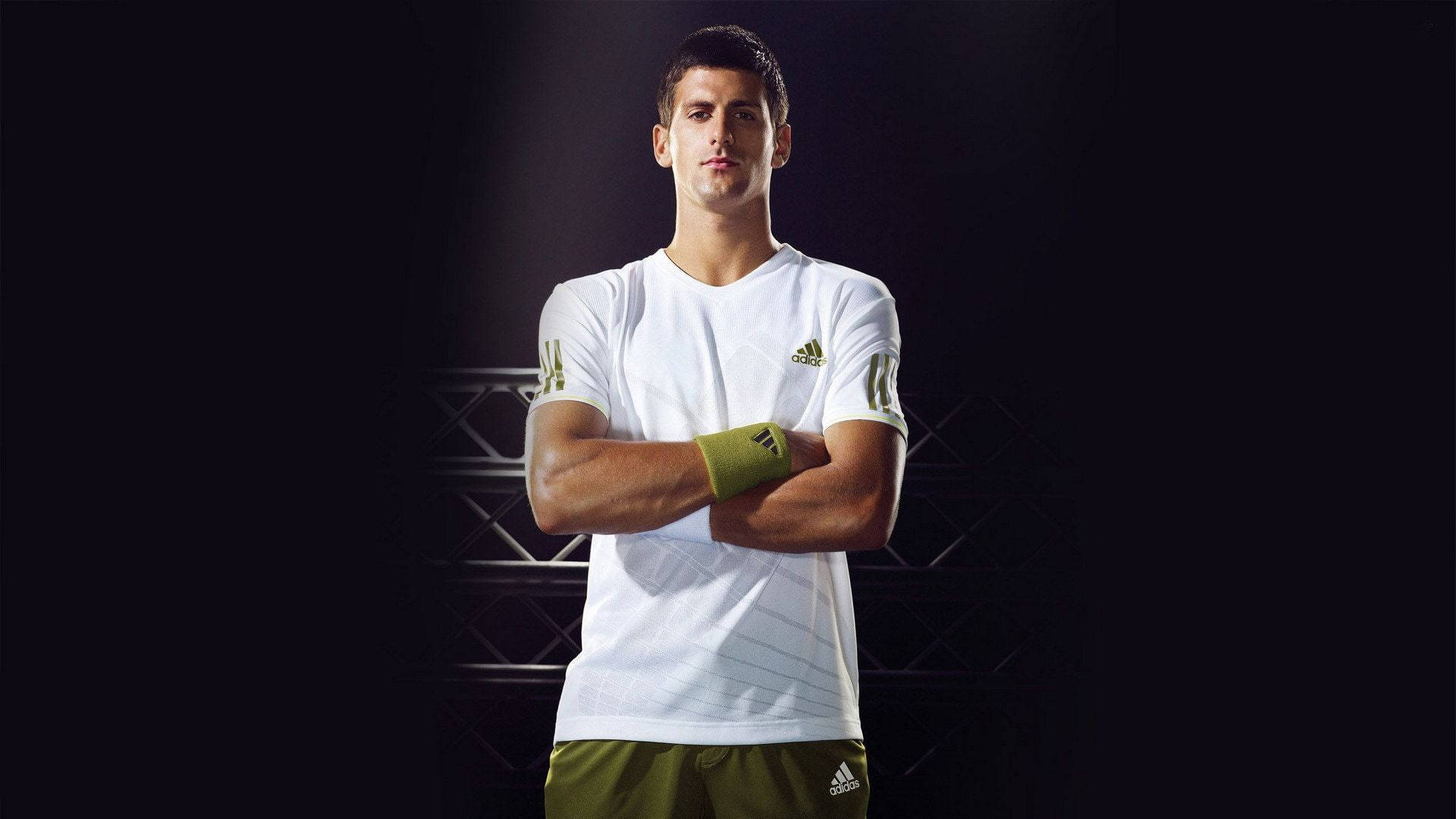 Novak Djokovic For Adidas Background