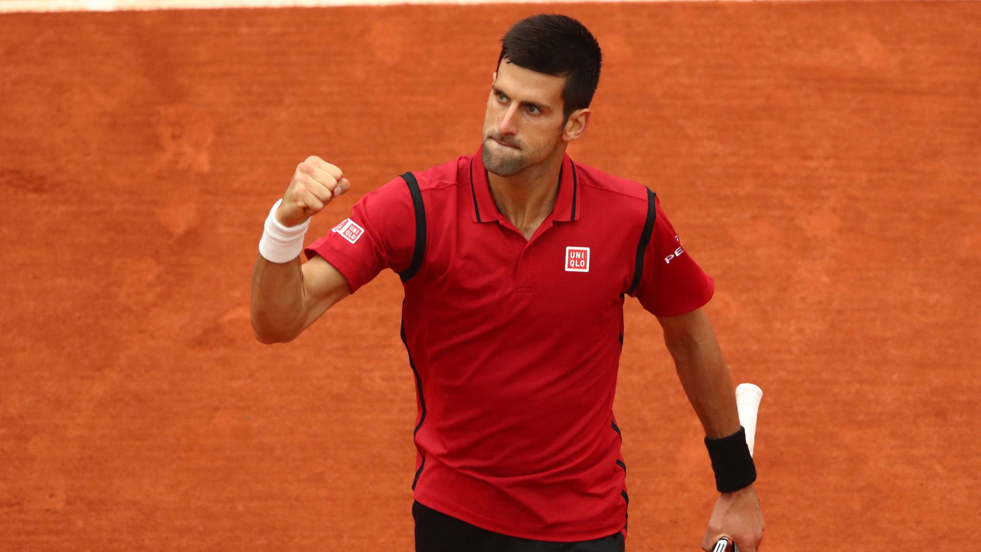 Novak Djokovic Tennis French Open Wallpaper
