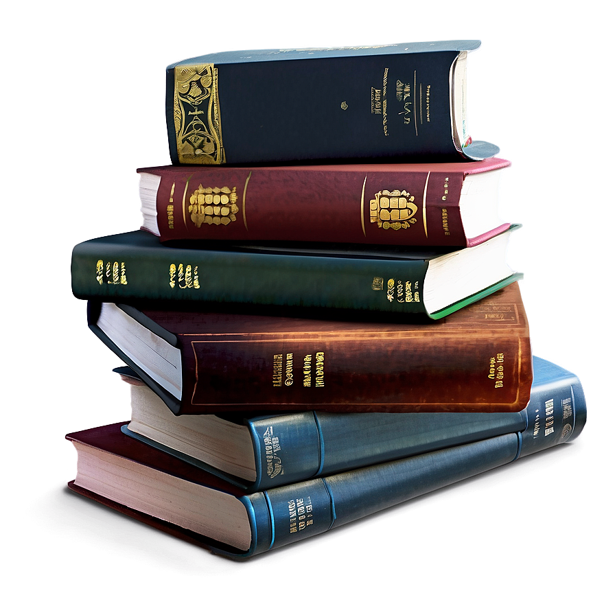 Novels Pile Png 71 PNG