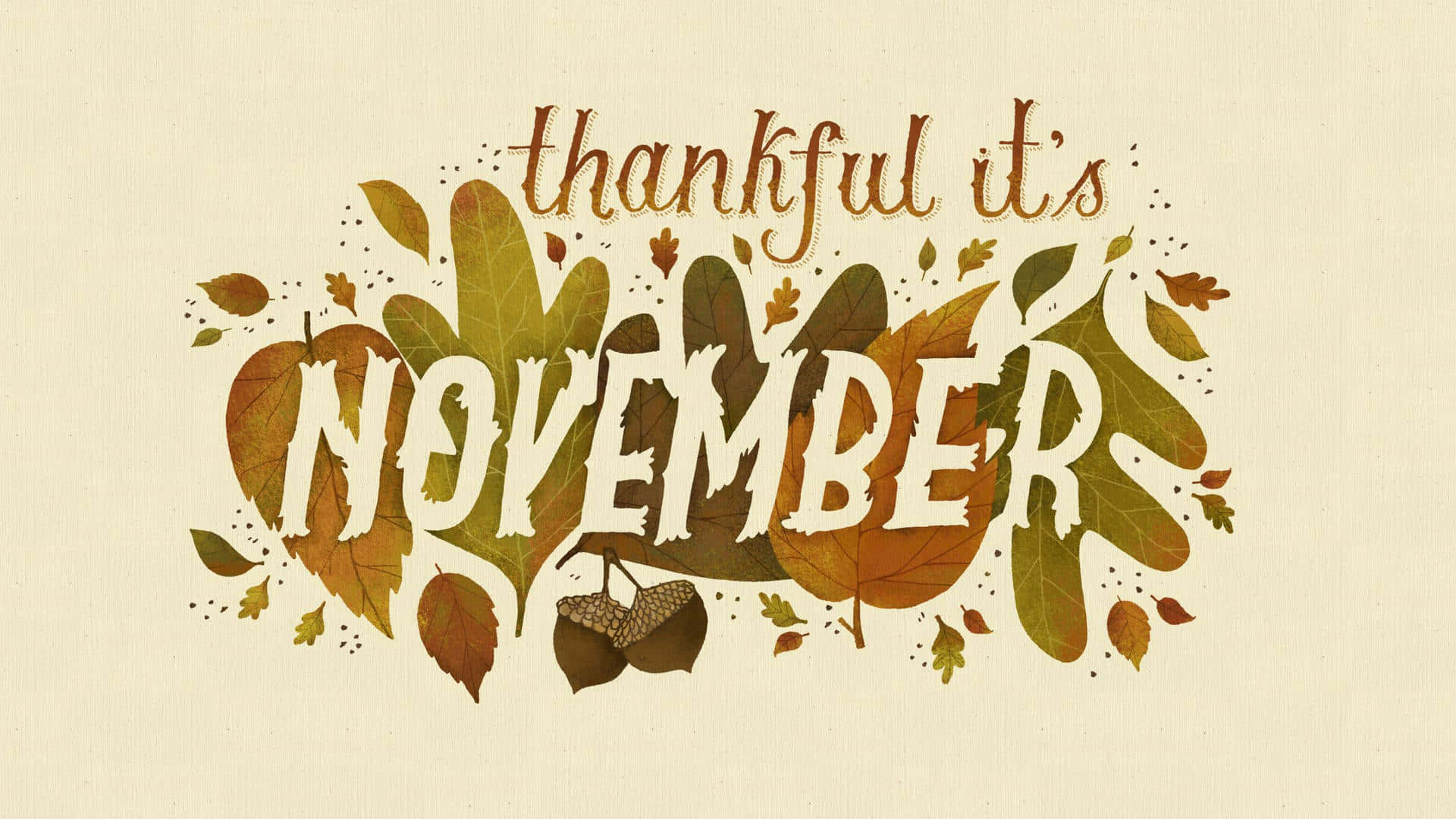 Embrace the Abundance of Fall with a Cozy November Desktop Wallpaper