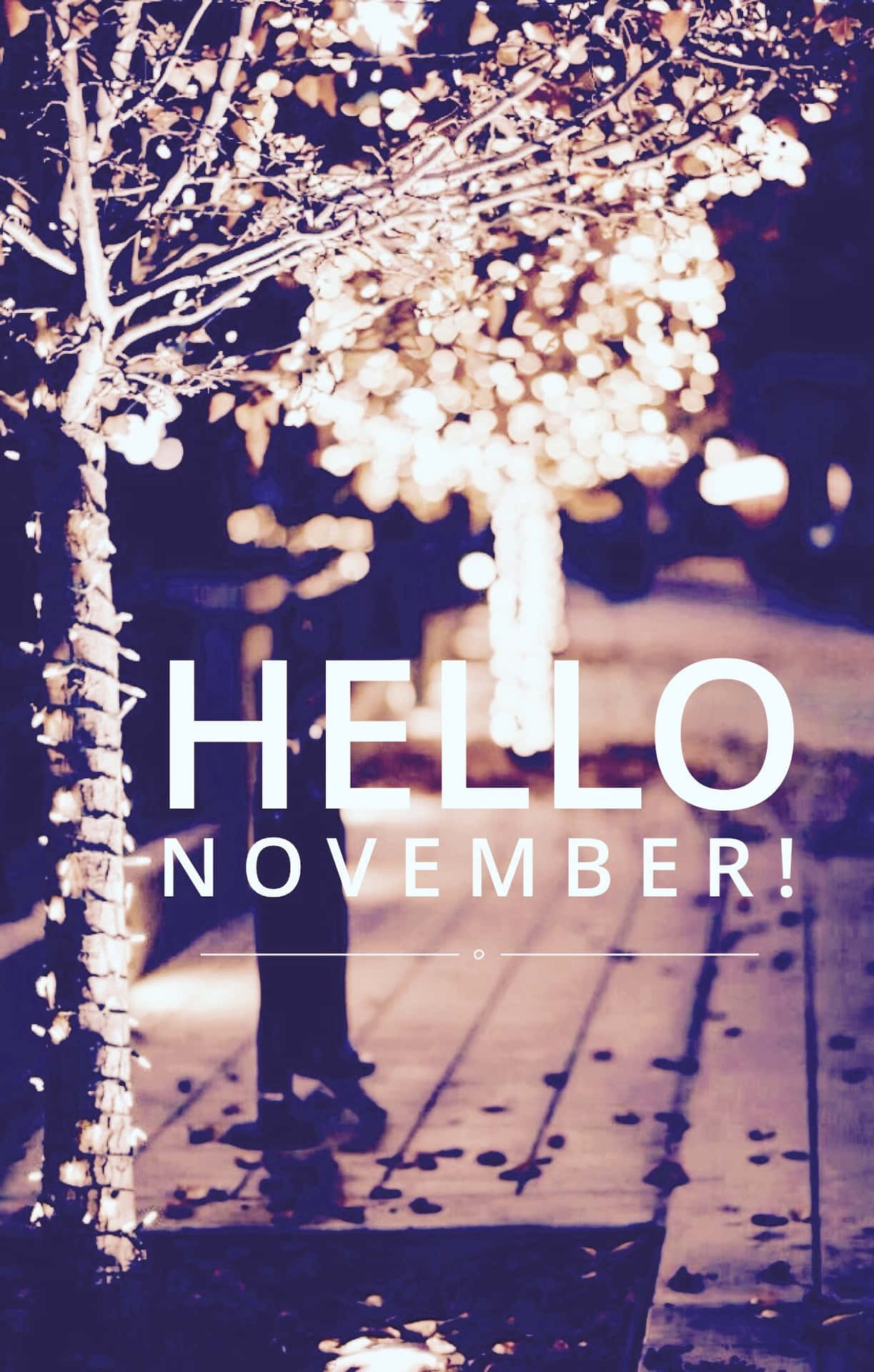 'Welcome November: A Bright New Start'
