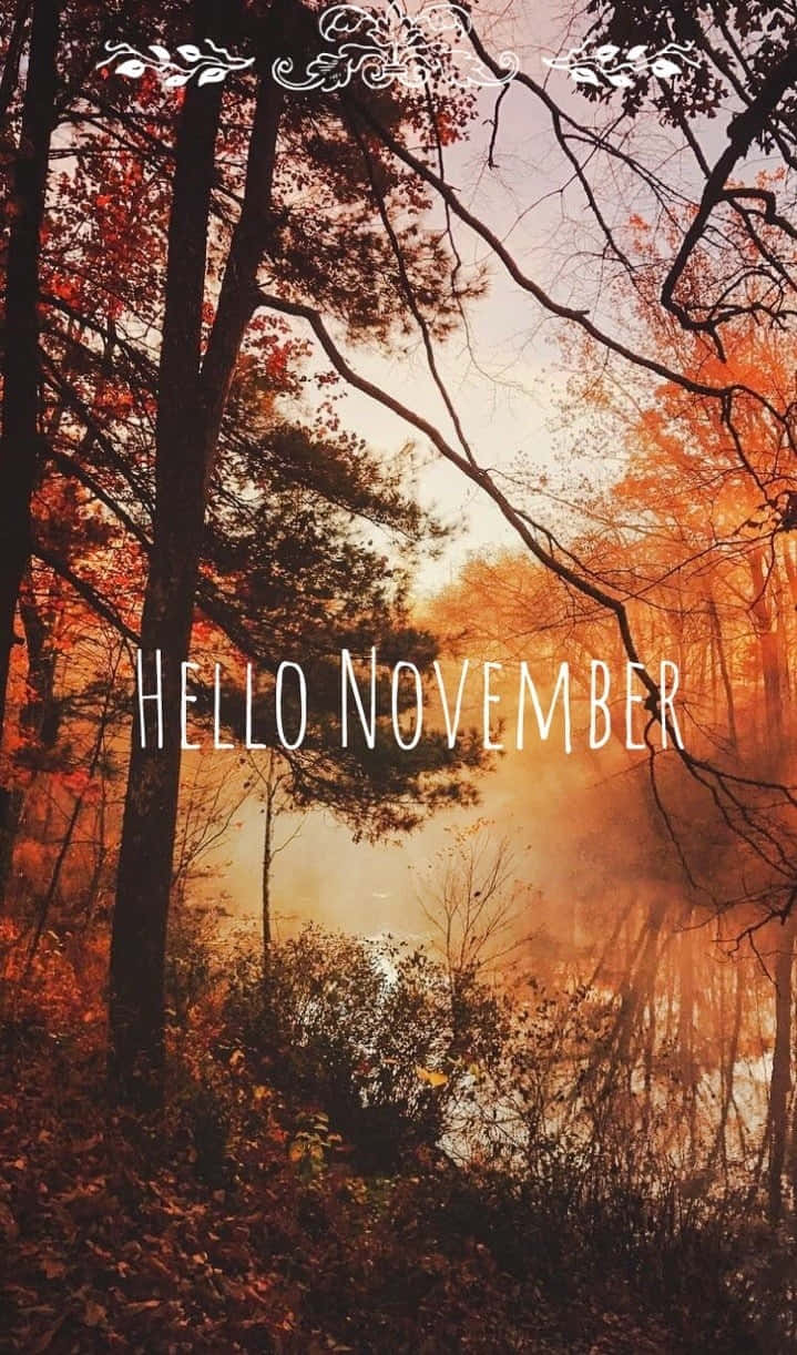 "Welcome the start of the holiday season with November!"