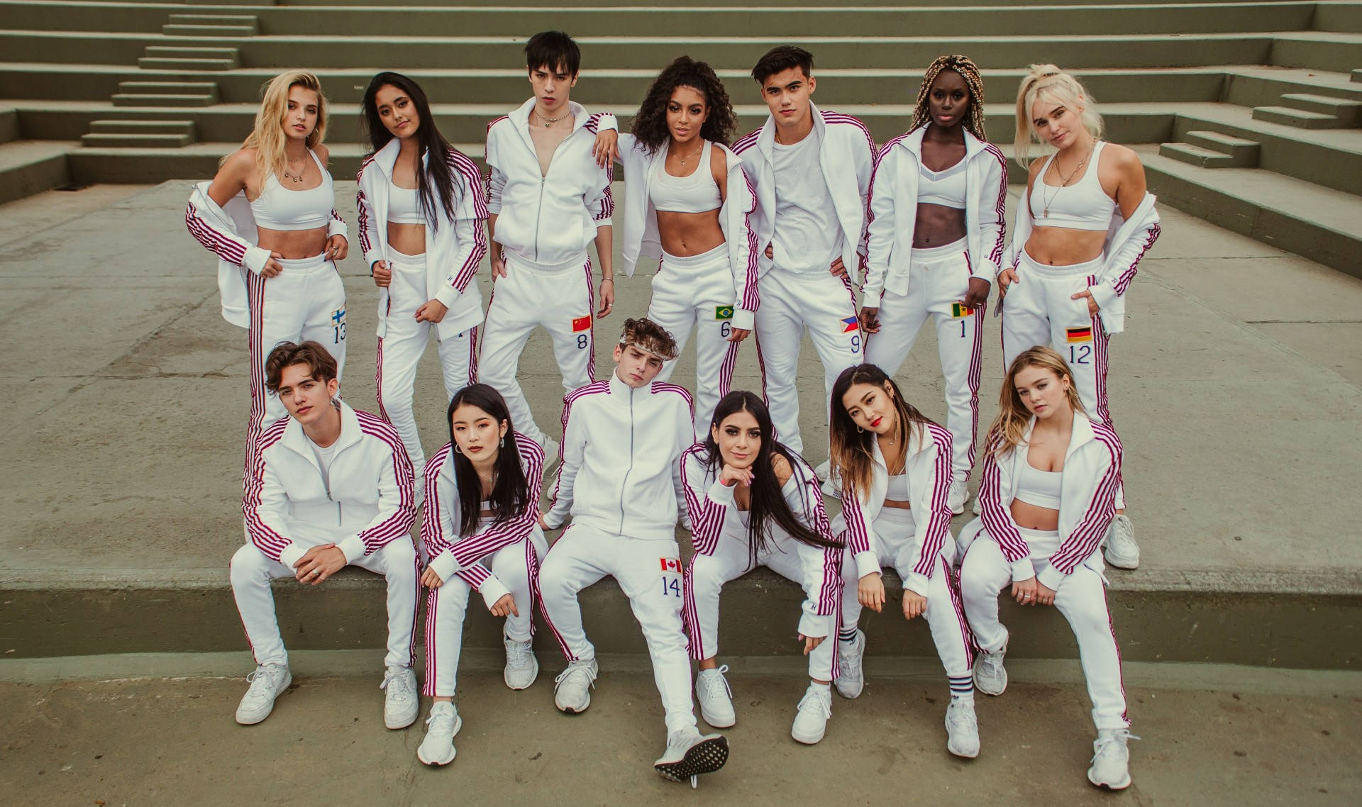 Now United All In White