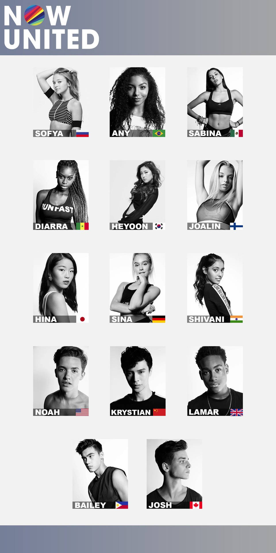 Now United Members Profile