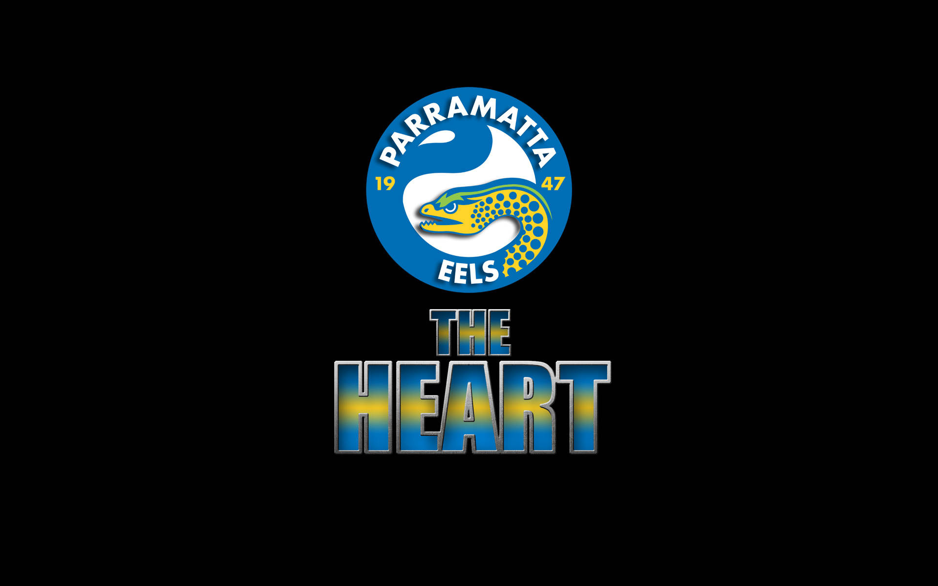 NRL Parramatta Eels Logo Vægtapet Wallpaper