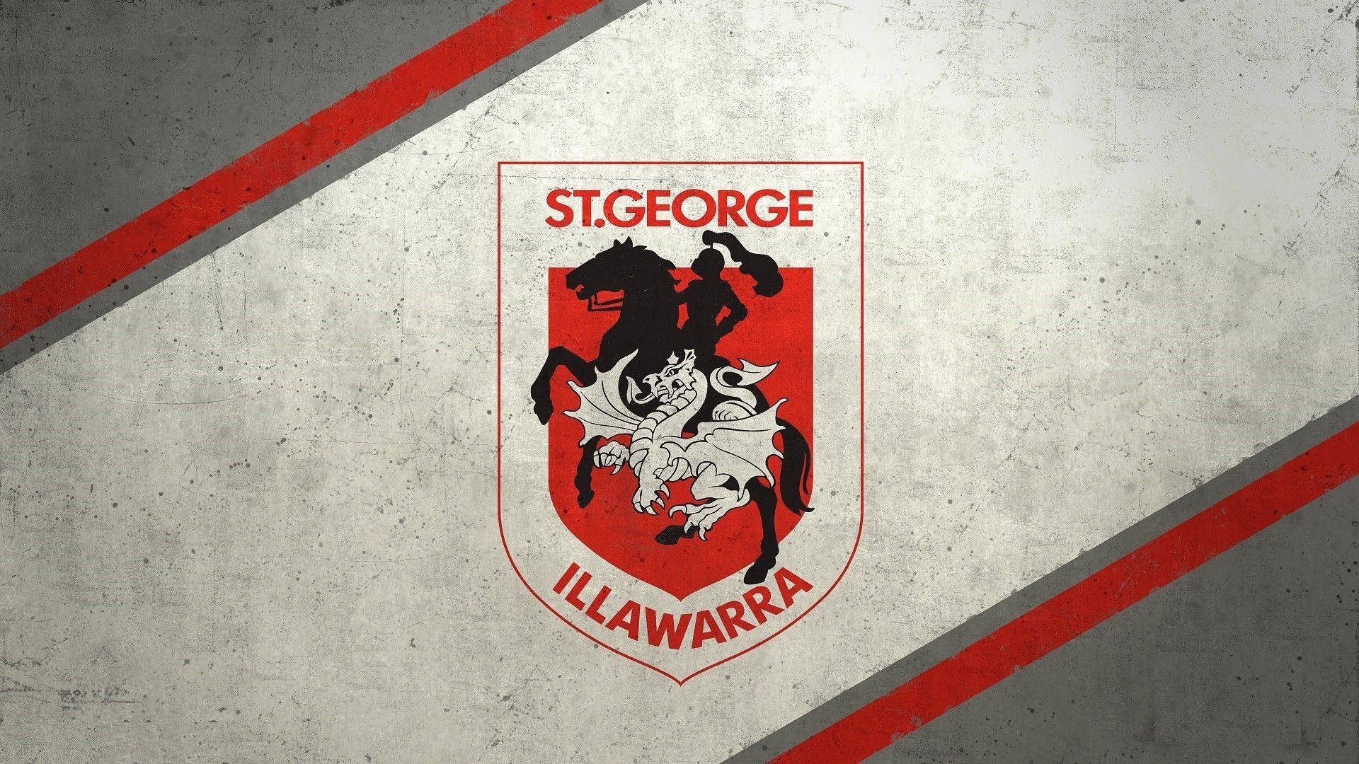 Caption: St George Illawarra Dragons in Action Wallpaper