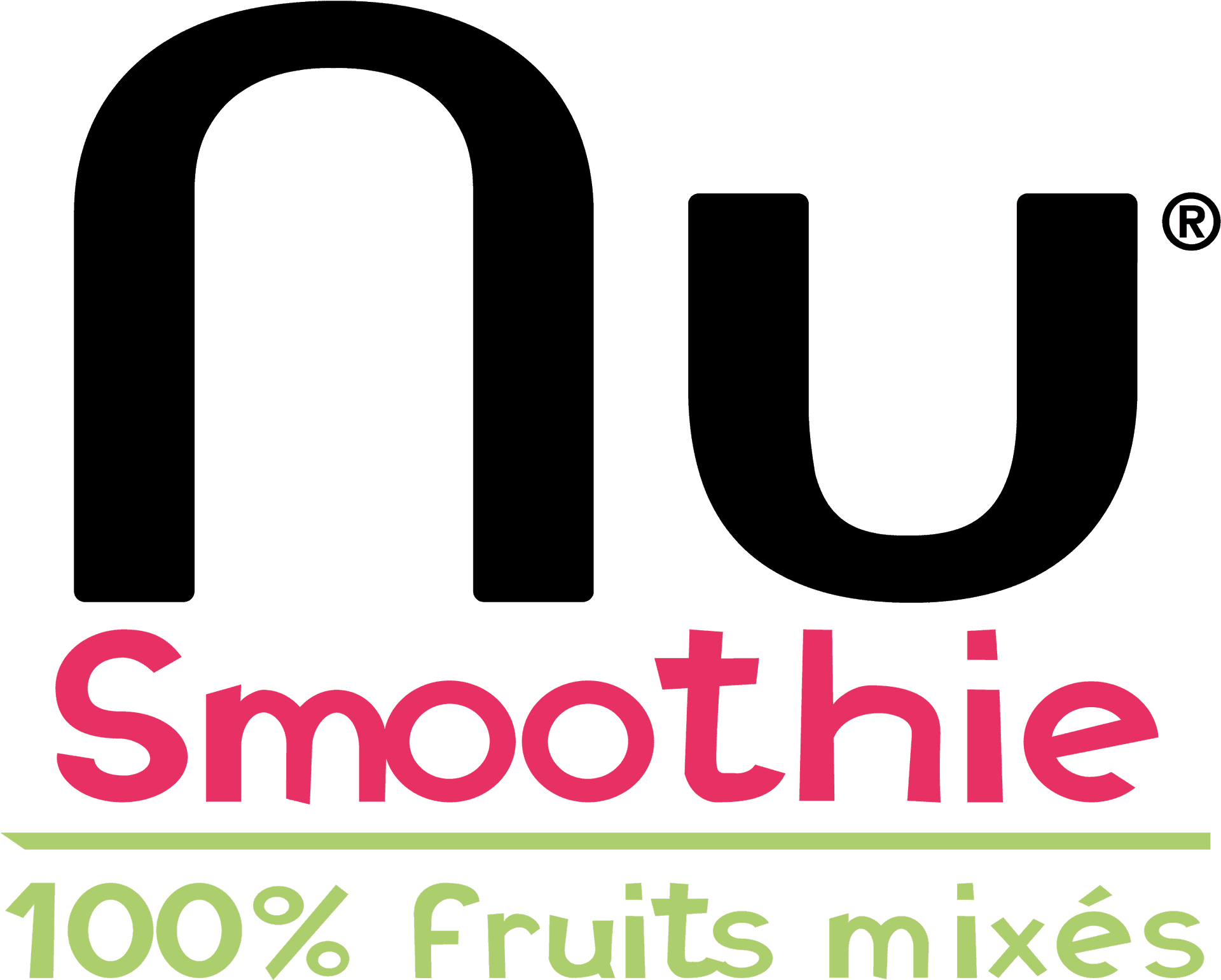 Nu Smoothie Logo100 Percent Fruit Mixes PNG