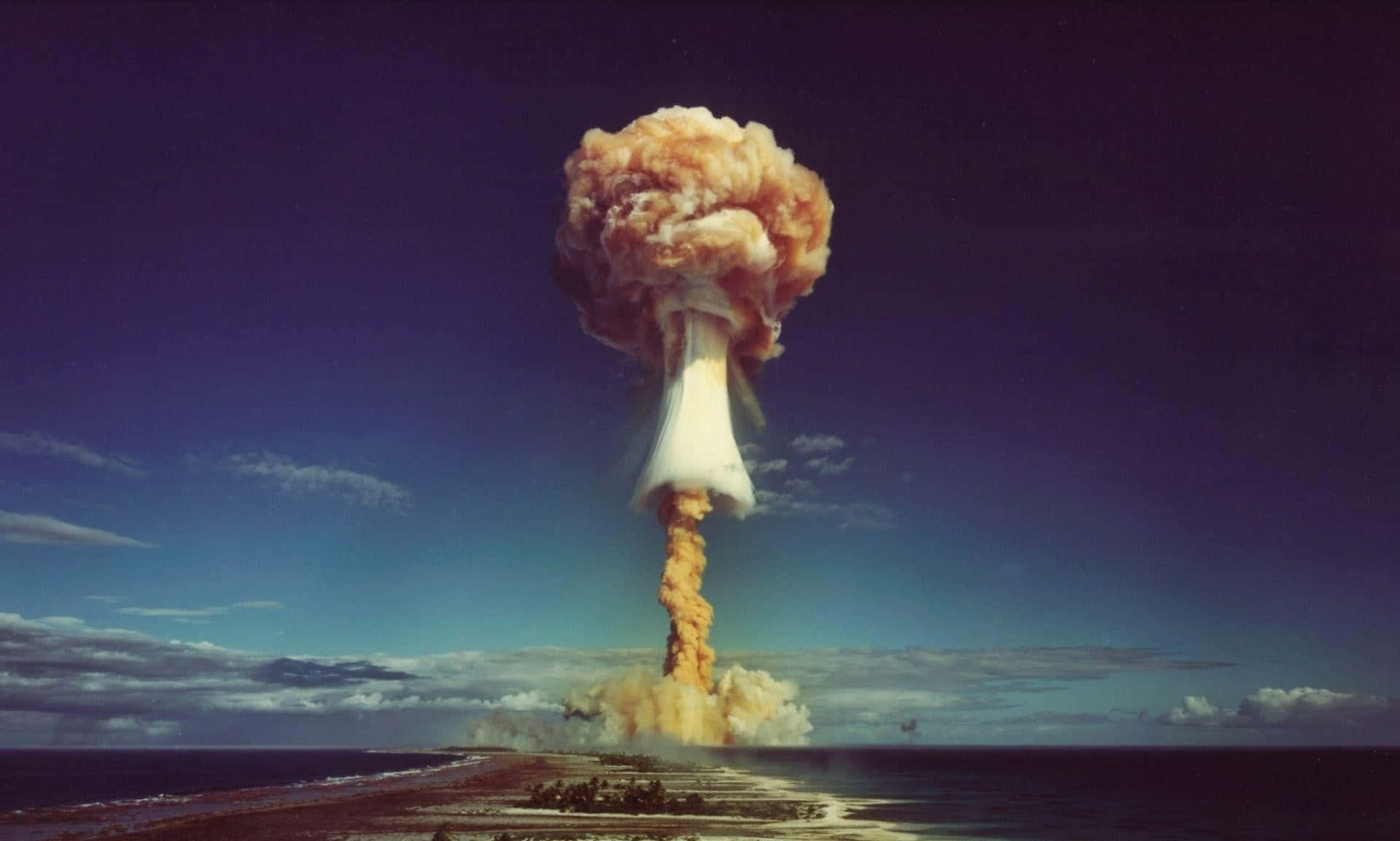 Nuclear_ Explosion_ Atoll_ Test Wallpaper