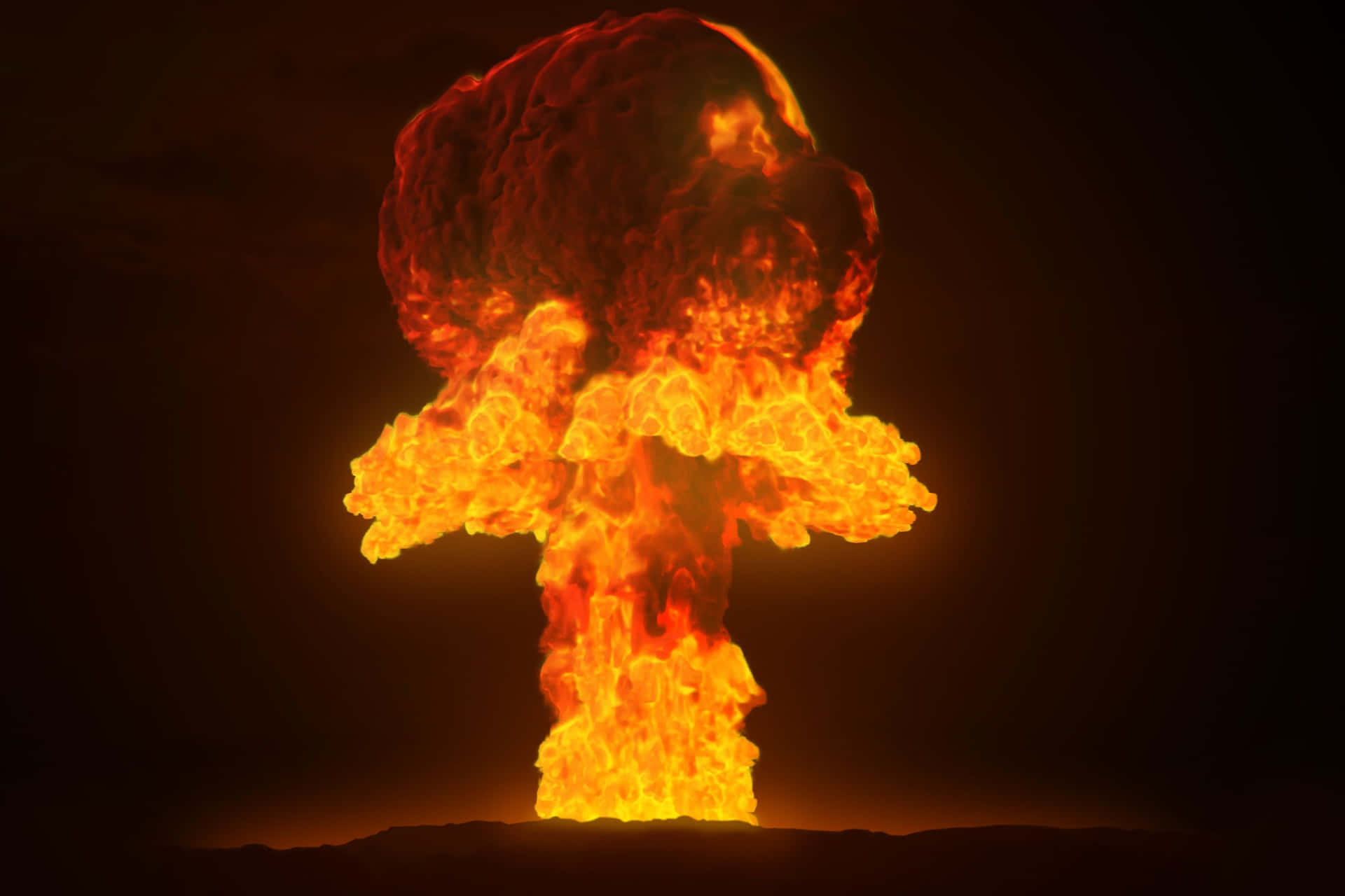 Nuclear Explosion Mushroom Cloud Wallpaper