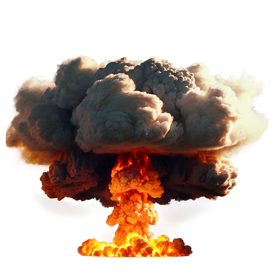 Nuclear Explosion Transparent Image Png Kks19 PNG