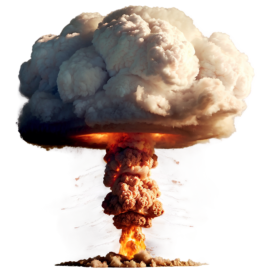 Nuclear Explosion Transparent Image Png Mux PNG