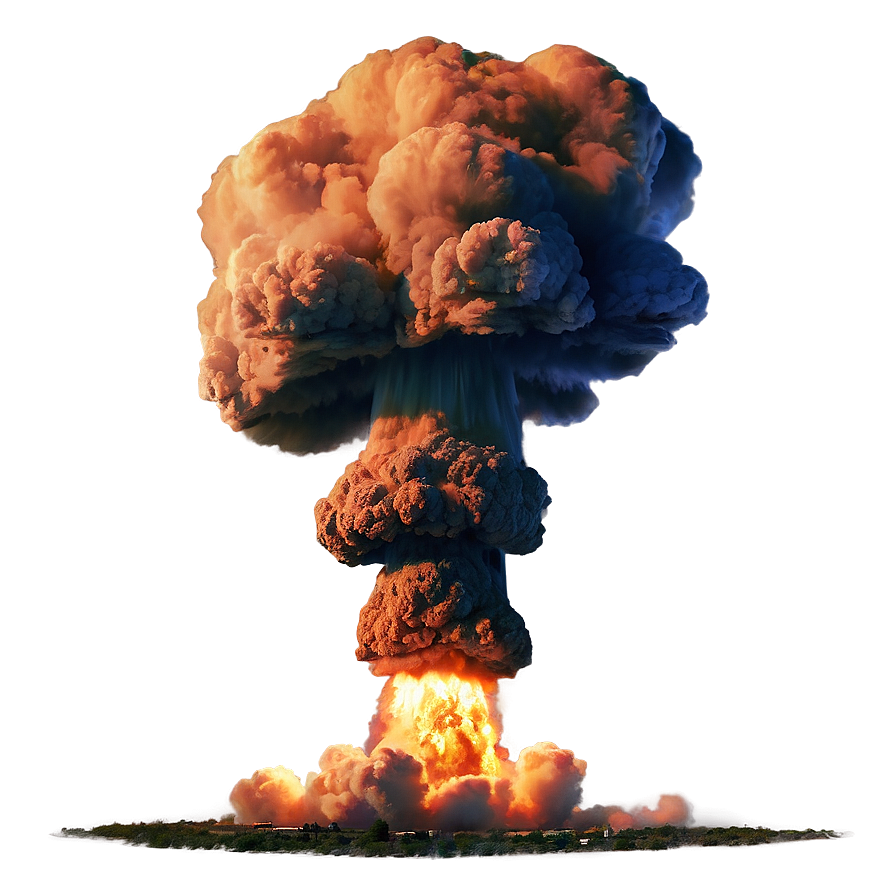 Nuclear Explosion Transparent Image Png Rtd45 PNG