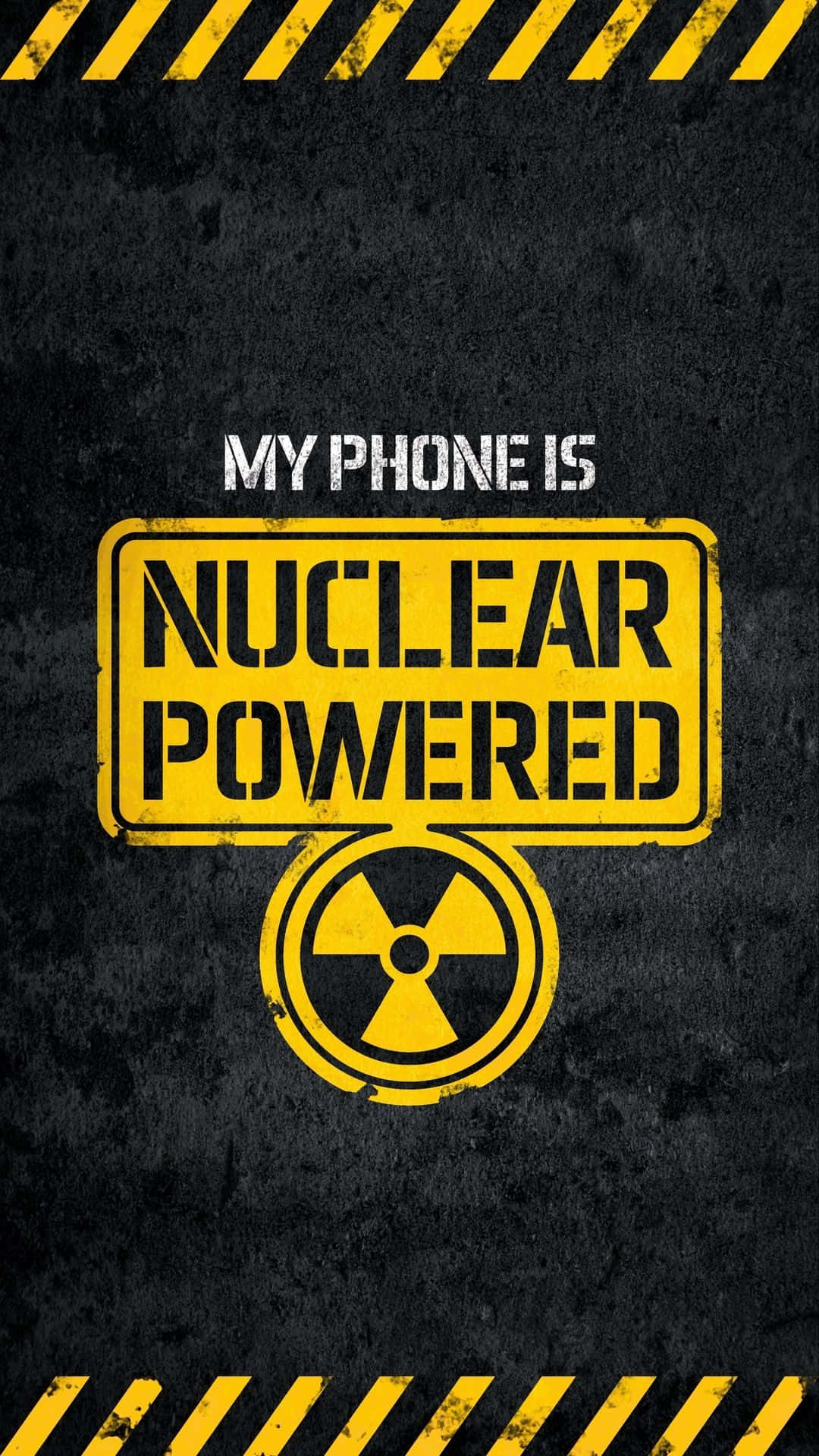 Nucleair Aangedreven Telefoon Achtergrond Achtergrond