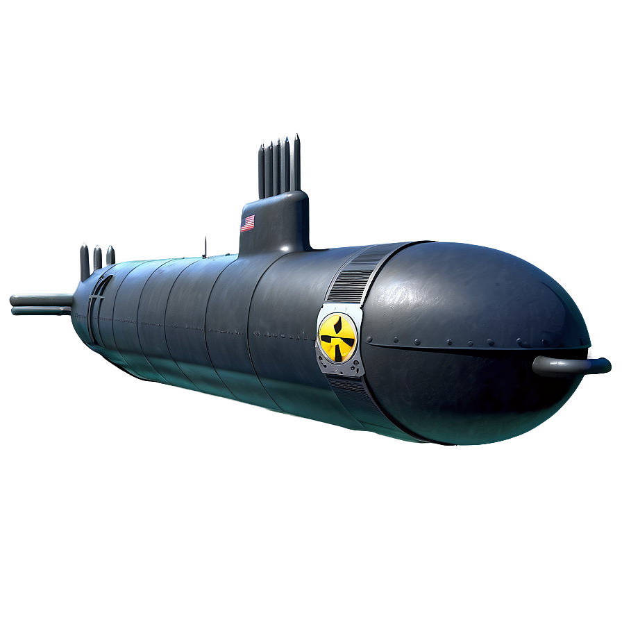 Nuclear Powered Submarine Png Wou68 PNG